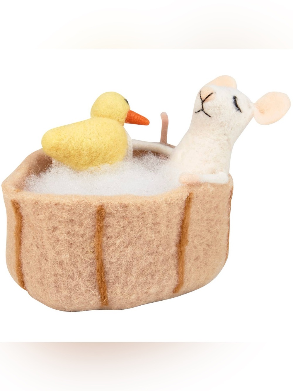 Bathtub Mouse Critter Primitives by Kathy